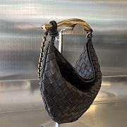 Okify Bottega Veneta Sardine Chain Bag In Dark Brown 33x20x4cm - 5