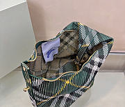 Okify Goyard Duffle Bag In Green 28x16.5x33.5cm - 4