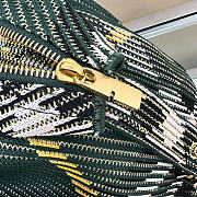 Okify Goyard Duffle Bag In Green 28x16.5x33.5cm - 2