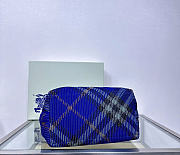 Okify Goyard Duffle Bag In Blue 28x16.5x33.5cm - 5