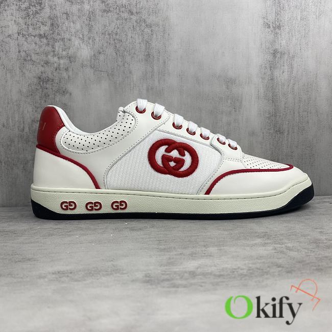 Okify Gucci Red And White Sneakers EU35-46  - 1