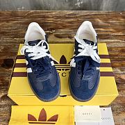 Okify Gucci x Adidas Gazelle Navy Blue Sneakers EU35-40  - 3