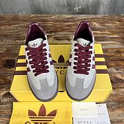 Okify Gucci x Adidas Gazelle Cherry Red Sneakers EU35-40  - 3