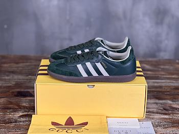 Okify Gucci x Adidas Gazelle Dark Green Sneakers EU35-40 