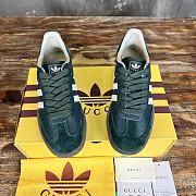 Okify Gucci x Adidas Gazelle Dark Green Sneakers EU35-40  - 5