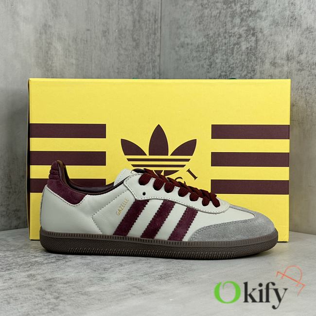 Okify Gucci x Adidas Gazelle Cherry Red Sneakers EU35-40 21525 - 1