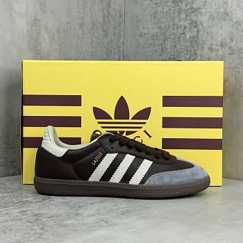 Okify Gucci x Adidas Gazelle Dark Brown Sneakers EU35-40 21526