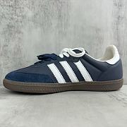 Okify Gucci x Adidas Gazelle Navy Blue Sneakers EU35-40 21527 - 4