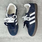 Okify Gucci x Adidas Gazelle Navy Blue Sneakers EU35-40 21527 - 2