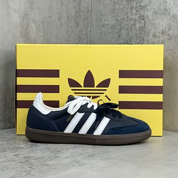 Okify Gucci x Adidas Gazelle Navy Blue Sneakers EU35-40 21527