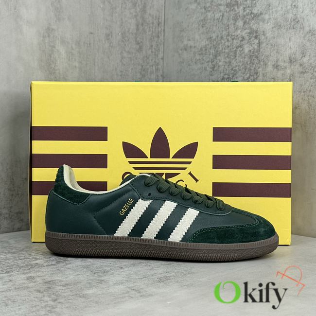 Okify Gucci x Adidas Gazelle Dark Green Sneakers EU35-40 21528 - 1