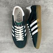 Okify Gucci x Adidas Gazelle Dark Green Sneakers EU35-46 21530 - 5