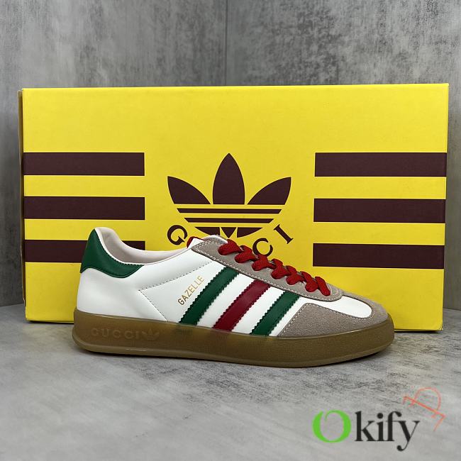 Okify Gucci x Adidas Gazelle Green And Red Sneakers EU35-46 21531 - 1