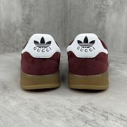 Okify Gucci x Adidas Gazelle Cherry Red Sneakers EU35-46 21536 - 4