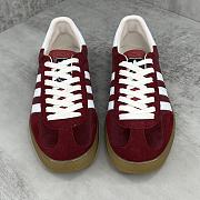 Okify Gucci x Adidas Gazelle Cherry Red Sneakers EU35-46 21536 - 2