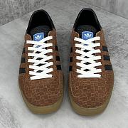 Okify Gucci x Adidas Gazelle Brown Sneakers EU35-46 21537 - 5