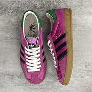 Okify Gucci x Adidas Gazelle Pink Sneakers EU35-46 21539 - 3