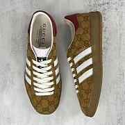 Okify Gucci x Adidas Gazelle Brown Sneakers EU35-46 21541 - 2