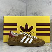 Okify Gucci x Adidas Gazelle Brown Sneakers EU35-46 21541 - 1