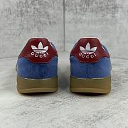 Okify Gucci x Adidas Gazelle Blue Sneakers EU35-46 21542 - 5