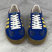 Okify Gucci x Adidas Gazelle Blue Sneakers EU35-46 21542 - 3