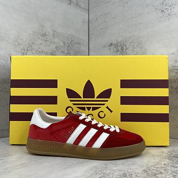 Okify Gucci x Adidas Gazelle Red Sneakers EU35-46 21543