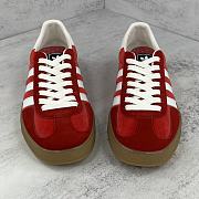 Okify Gucci x Adidas Gazelle Red Sneakers EU35-46 21543 - 3