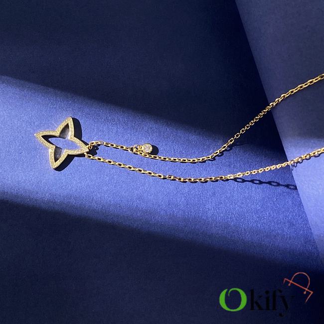 Okify Louis Vuitton Gold Necklace  - 1