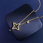 Okify Louis Vuitton Gold Necklace  - 4