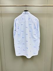 Okify Gucci Light Blue Shirt With Long Sleeves 21559 - 2