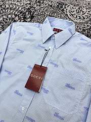 Okify Gucci Light Blue Shirt With Long Sleeves 21559 - 4