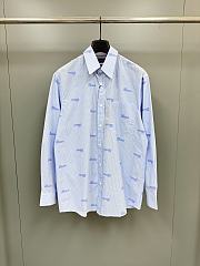 Okify Gucci Light Blue Shirt With Long Sleeves 21559 - 1