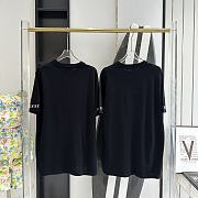 Okify Louis Vuitton Black T-shirt S-XL 21563 - 3