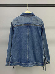 Okify Loewe Denim Blue Jacket S-XL  - 3