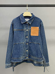 Okify Loewe Denim Blue Jacket S-XL  - 1