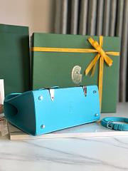 Okify Goyard Saigon PM Bag In Blue 28x20x12cm - 6