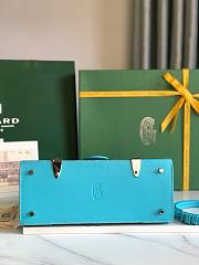 Okify Goyard Saigon PM Bag In Blue 28x20x12cm - 5