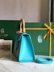 Okify Goyard Saigon PM Bag In Blue 28x20x12cm - 4