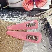 Okify CC/MiuMiu 1 Pair Of Hair Clips 21582 - 4