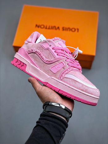 Okify Louis Vuitton Pink Sneakers EU35-45 