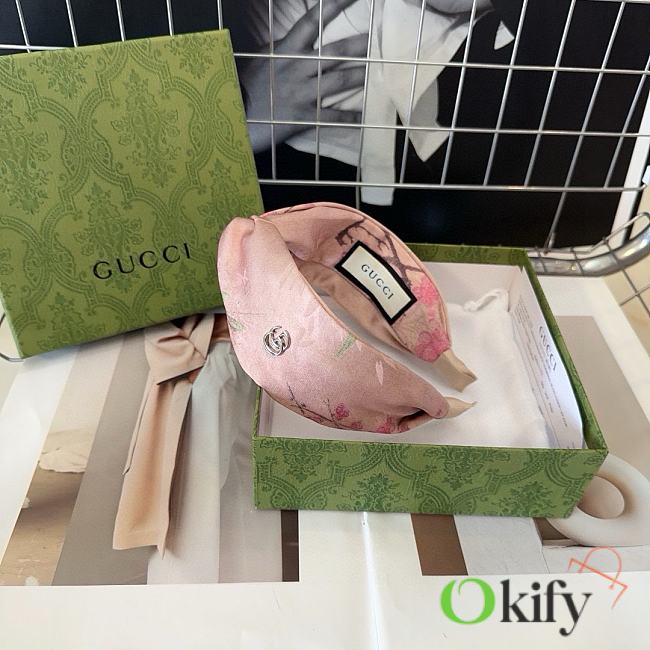 Okify Gucci Pink Headband 21608 - 1