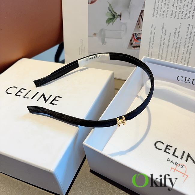 Okify Celine Black Headband 21615 - 1