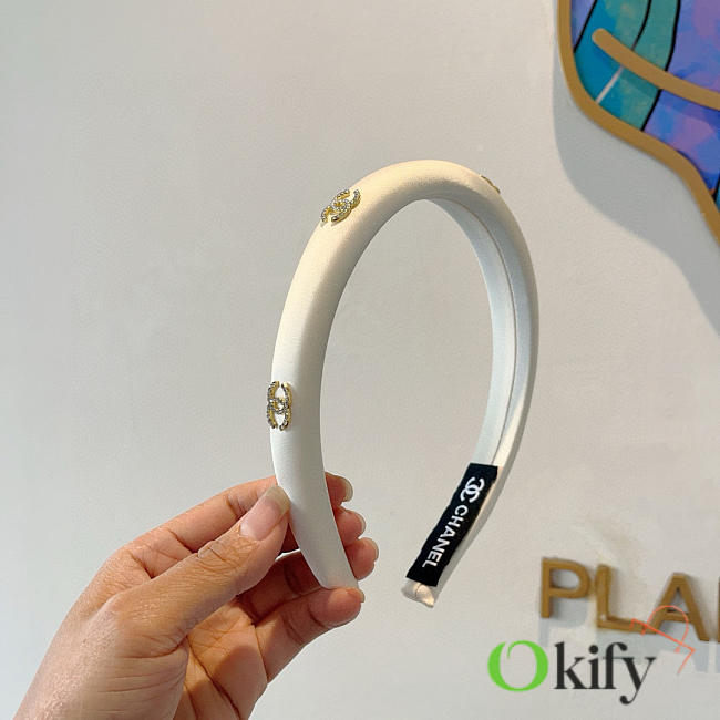 Okify CC White Headband 21621 - 1