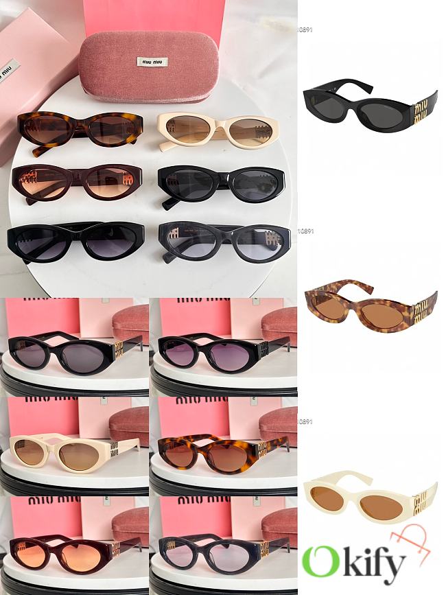 Okify MiuMiu MU109AV Sunglasses  - 1