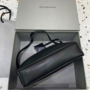 Okify Balenciga Rodeo Bag In Black With Silver Hardware 22x13x5cm  - 5