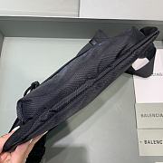 Okify Balenciaga Wheel Belt Black Bag 23x5x20cm 21673 - 2