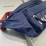 Okify Balenciaga Wheel Belt Blue Bag 23x5x20cm 21675 - 3