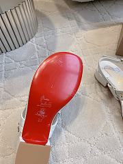 Okify Christian Louboutin White Sandals 3.5cm EU35-43 - 2