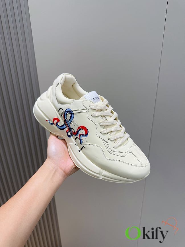 Okify Gucci Rhyton Snake Sneakers EU35-45  - 1