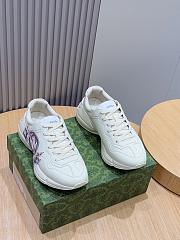 Okify Gucci Rhyton Purple Logo Sneakers EU35-45  - 3